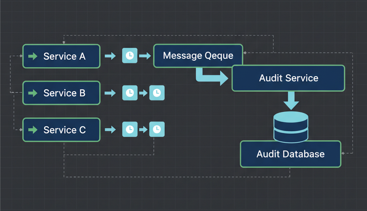 Turning Audit Logging into a Shared Library in a Fintech Microservices System
